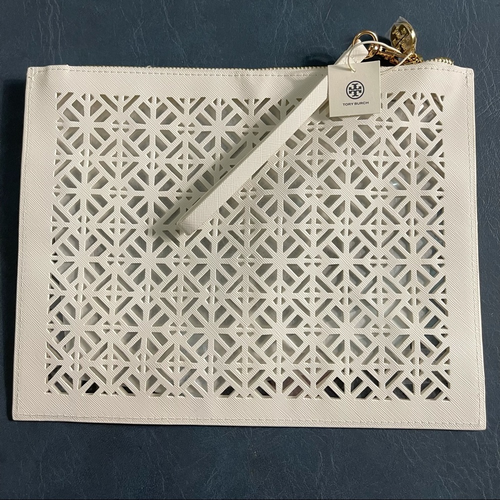 Tory Burch Wristlet/Clutch/Makeup Bag NWT